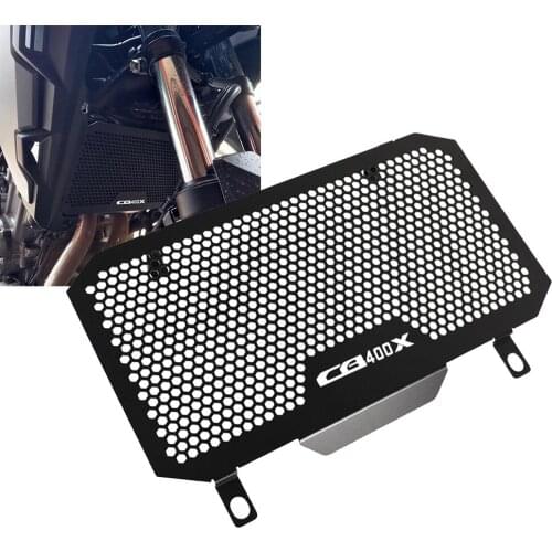 FOR Honda CB500X CB500F CB400X Motorcycle Motor Aluminlum Radiator Grille Guard Cover Protection 2013-2018 2017 2016 2015 2014