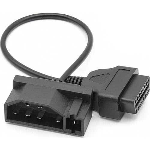 For Ford Automobile 7 to 16 Pin Car OBD2 Adapters Extension Cable OBD Connectors ELM327 Diagnostic Tool