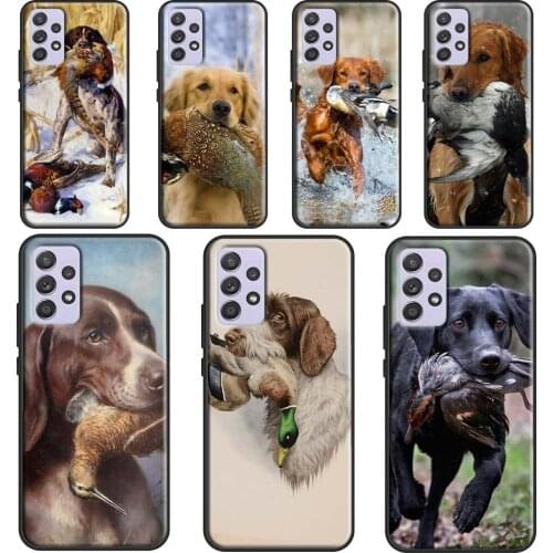 Hunting Dog Case For Samsung A32 A52 A72 A42 A12 A21S A20e A11 A31 A51 A71 A02 A20 A30 S A40 A50 A70
