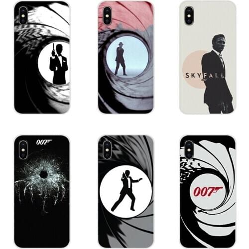 James Bond 007 Fullive For Xiaomi Redmi 4A S2 Note 3 3S 4 4X 5 Plus 6 7 6A Pro Pocophone F1 Accessories Phone Shell Covers