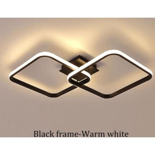 Black&White Led Ceiling Light Metal Led Chandeliers For Bedroom Dining room Kitchen Study Indoor Lighting Fixture Corridor Light