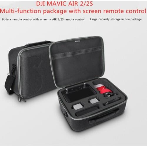 DJI Air2S/Air 2 with Screen Remote Control Storage Bag Fuselage Remote Control Shoulder Bag Storage Box for DJI Air 2S Accessory