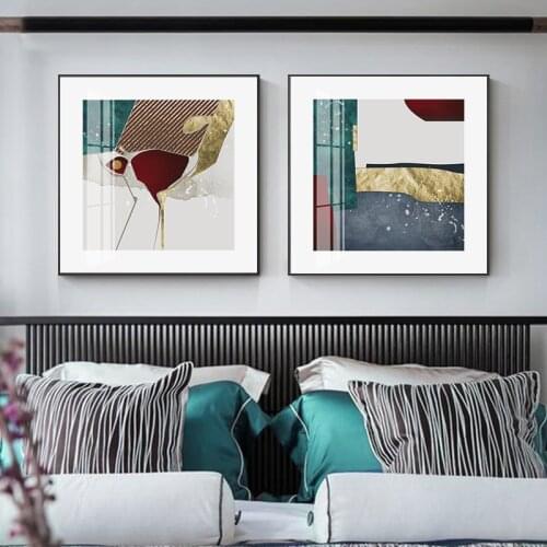 Nordic Style geometry World Landscape Canvas Painting Wall Art Picture For Living Room Home Decor Kids Nursery Posters And Print