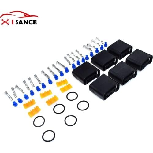 Ignition Coil Wire Harness Connector-Terminal AND Plug Kit FW-090-3COP For Subaru Impreza Forester 2.5L H4 2001-2014