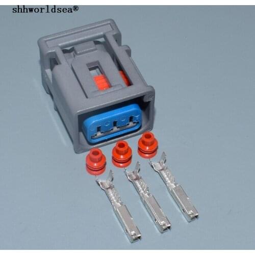 Worldgolden 3pin 2.2mm Ignition Coil High Pressure Bundle Plug connectors for Ford 1W7T-14A464-MA