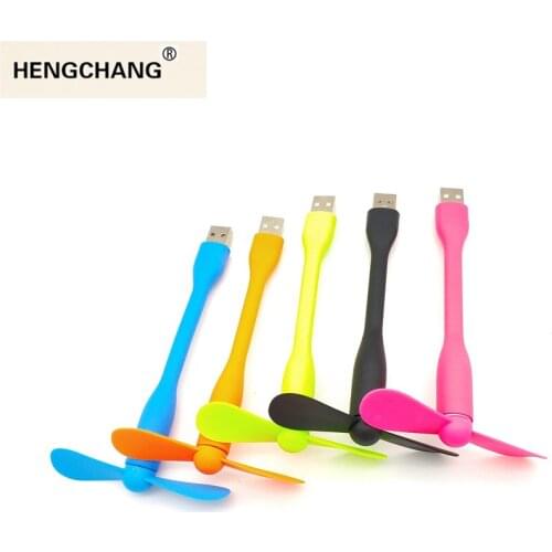 Creative USB Fan Flexible Portable Mini Fan For Power Bank Notebook Computer Summer usb Gadget
