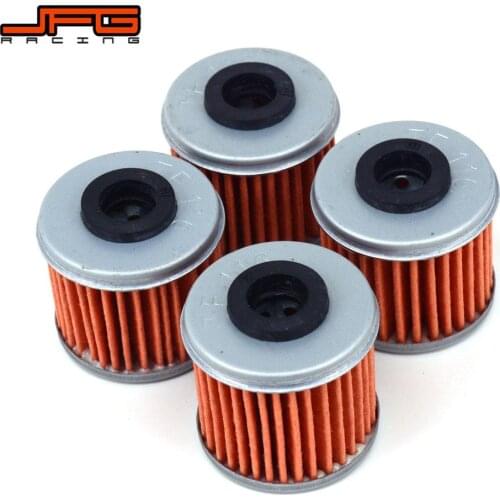 Motorcycle 4PCS Oil Filter Cleaner For HONDA CRF150R 07-16 CRF150F 12-14 CRF250X CRF250R 04-16 CRF450R CRF450X 05-16 TRX450R
