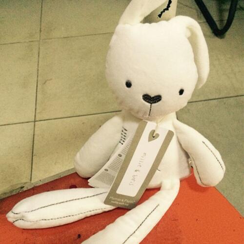 2016 New Baby Appease Export British brand Toys infant Sleep Calm doll Plush Lovely Rabbit Toys Quality Free shipping