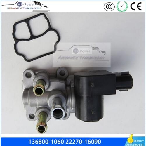 Original 136800-1060 22270-16090 Idle Air Control Valve for Toyota Corolla Idle Speed Motor 2227016090 1368001060