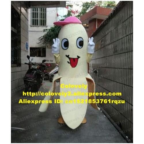 Plantain Musa Basjoo Basho Pisang Banannas Banana Mascot Costume Adult Character Grand Opening Planning And Promotion zz6485