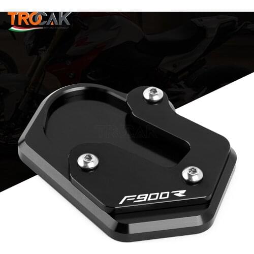 For BMW F900R F900XR 2019 2020 2021 Motorbike Kickstand Foot Side Stand Extension Pad Support Plate Motorcycle Accessories