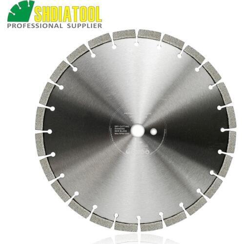 SHDIATOOL 14"/354mm Professional Laser Welded Arrayed Diamond Saw Blade hard material granite diamond cutting disc diamond wheel