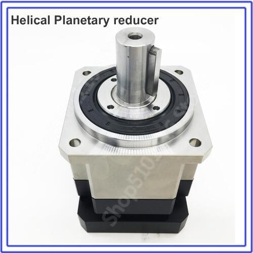 Gearbox Reducer for NEMA24 60mm 200W 400W Servo Motor Robot High Precision 3:1 Helical Tooth Planetary Reducer 3Arcmin Backlash