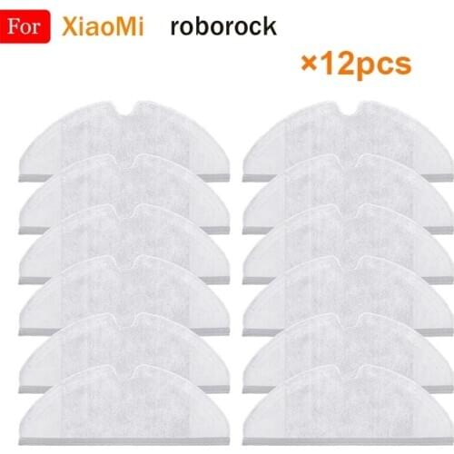 Dry Wet Mop Cleaner Cloth Rag Accessories For XiaoMi Roborock S5 S5Max S50 S51 S55 S6 S60 S6 Pure S6 MaxV Vacuum Mop Clean Parts