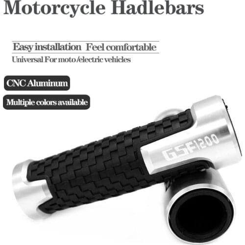 7/8 "22mm Universal Motorcycle Handle Handlebar Hand Bar Grip For SUZUKI GSF 1200 GSF1200 BANDIT 2007-2015 GSF 2008 2009