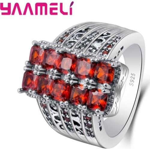 New Arrival Gorgeous Women Ring For Ladies 925 Sterling Silver Jewelry Top Quality Craft Accessories Anniversary Gift