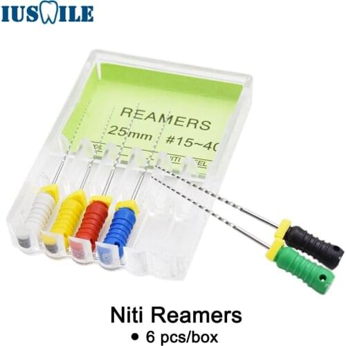 1 Box Dental Reamers Niti Materials Endo Files Endodontic Use Hand Files Niti R Files Root Canal Treatment Tool