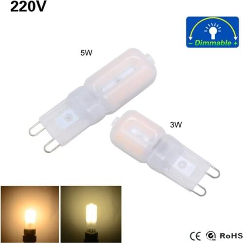 1X Best Price LED G4 G9 Lamp Bulb AC DC Dimming 12V 220V 6W 9W SMD3528 LED Lighting Lights replace Halogen Spotlight Chandelier
