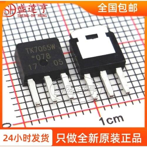 10Pcs/Lot TK7Q65W 6.8A 650V TO251 DIP MOSFET Transistor NEW Original In Stock