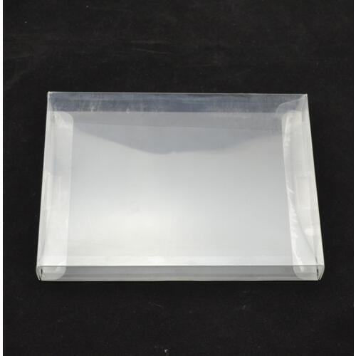 10PCS High retail Transparent retail protective Plastic box Protector PET Case shell for PAL NTSC SNES CIB Game Cartridge