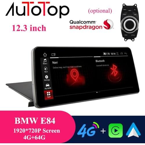 AUTOTOP 12.3 BMW X1 E84 Multimedia Android 10 Car Radio For BMW X1 E84 2009-2015 iDrive Car Stereo Audio GPS Navigation Headunit