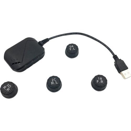 Car TPMS for Android USB Tire Pressure Monitoring System Navigation Display Wireless Auto Tyre Pressure Security Alarm