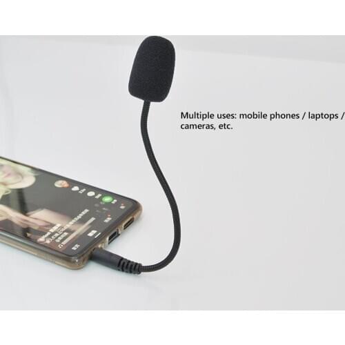 Hot sale 3.5 mm Stereo Jack Mini Car Microphone External Mic For Mobile Phone PC Car DVD GPS Player Radio Audio Microphone