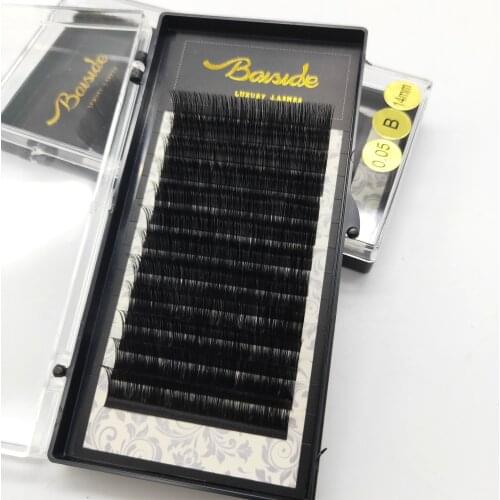 Baiside 12 Lines 8-15mm Mix tray Individual Eyelash Extension Faux Mink Eye Lash