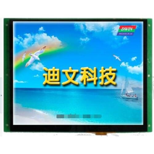 DMT10768K097_07WT 9.7 inch high-definition reliable industrial serial screen screen control interface
