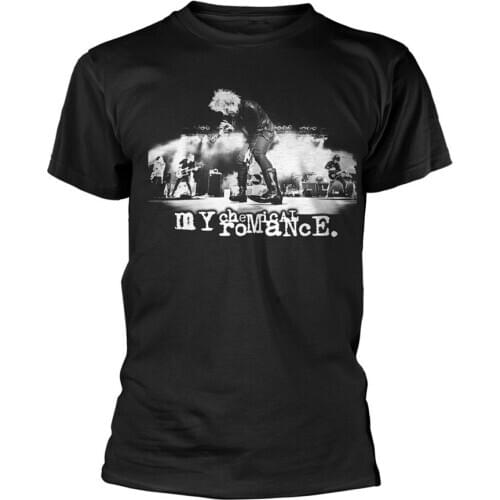 My Chemical Romance Mcr Live Mens T Shirt XXL Black New MenS Short Sleeve T shirt Cotton