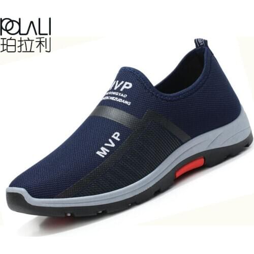 Summer Mesh Men Shoes Lightweight Sneakers Men Fashion Casual Walking Shoes Breathable Slip on Mens Loafers Zapatillas Hombre