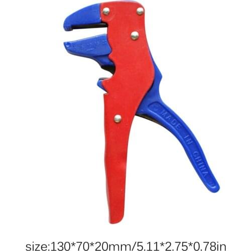 Hot New Multifunctional Mini Trumpet Automatic Wire Stripper Adjusting Cable Lead for 0.2-6 Square mm Wire Cutter Handle Tool