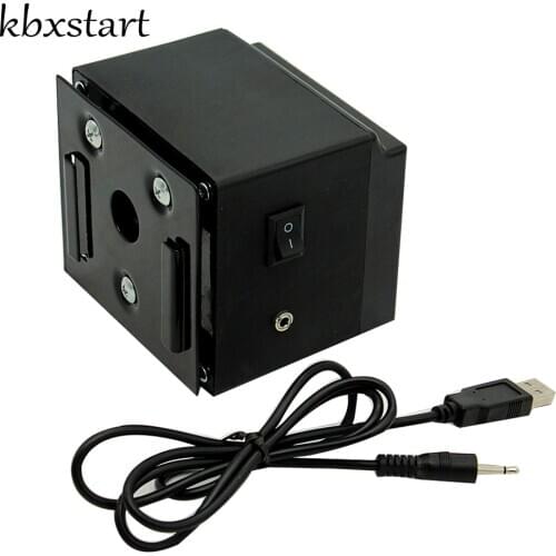 Kbxstart Bbq Motor USB Barbecue Grill Rotisserie Barbecue Spit With 4RPM Output Speed 0-40 kgf.cm Heavy Duty Electric Motor New