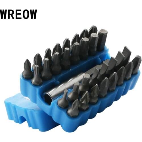 Security Bit Set 33pc Hex Spanner Tamperproof Torx Torq W/Magnetic Holder