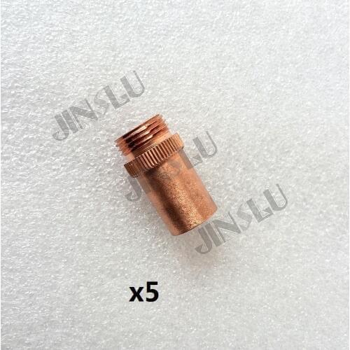 5PK Nozzle for NEW Nylon Body Toothed Roller Free Parts MIG Spool Gun Push Pull Feeder Aluminum Steel Welding Torch