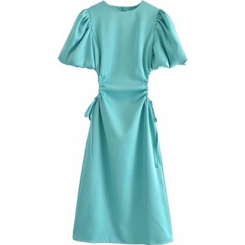 Летние платья с рукавами Nlzgmsj China At AliExpress