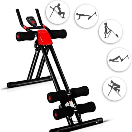 TC-SFJ Vertical Abdomen Machine Handrail Ab Roller Coaster Indoor Abdomenizer Machine Waist Abdominal Exercise Lazy Fitness