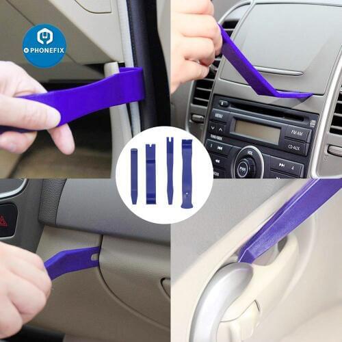 Universal 7/12Pcs Car Disassembly Tools for Car Door Trim Panel Dashboard Radio Audio Removal Tools Car Interior Installation
