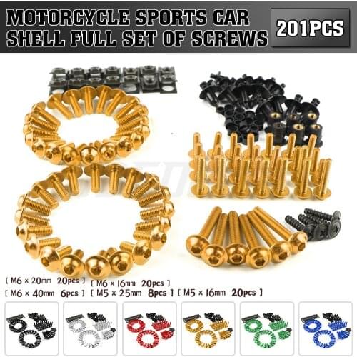 For Yamaha YQ50 Aerox MBK Nitro xt600 nvx155 aerox155 nvx aerox 155 Motorcycle Fairing Screws Windscreen Body Spring Bolts Kit
