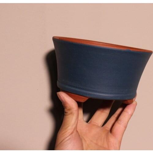 Explosive Yixing Zisha Wen Bamboo Pots Succulent Purple Clay Ceramic Orchid Garden Potted Clivia Pot Variety Optional