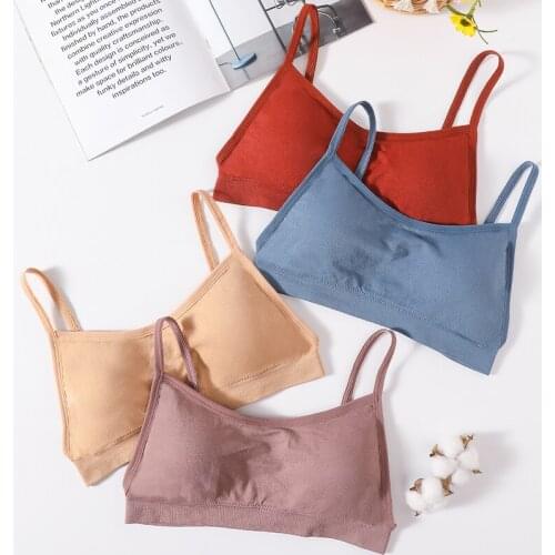 Women Sexy Crop Tops Tube Top Female Seamless Underwear Streetwear Backless Camis Lingerie Sports Bra Crop Top Bandeau Top Tank