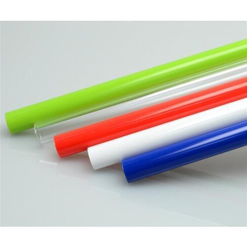 1pcs 50CM Computer Water Cooling Rigid Tube D14x2 PETG Rigid Tube Clear Green Red White Blue PC Water Cooling Hard Horse Pipe