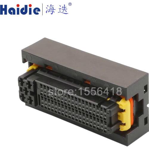 Free shipping 1set tyco 81pin Ecu plug ignition wire harness connector 81 way ecu connector plug 1473244-1