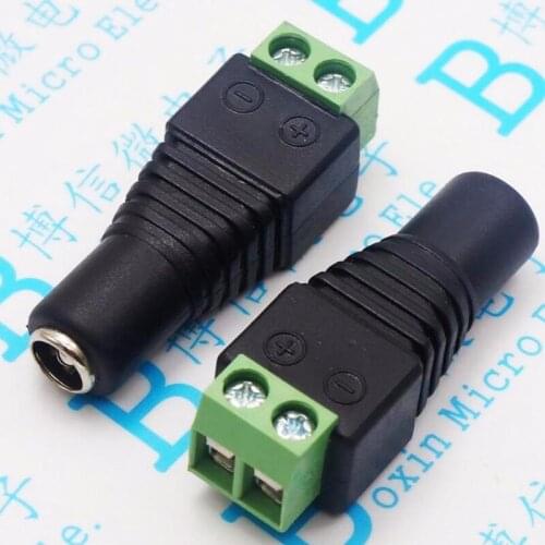 5.5*2.1 DC Power Male / 2.1*5.5 Female DC Power Plug Jack Adapter Connector Plug