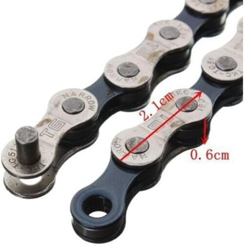 9 Speed Mountain Bikes Steel Chain Resistant Rust Corrosion MTB Accessories Bike Replacement Parts