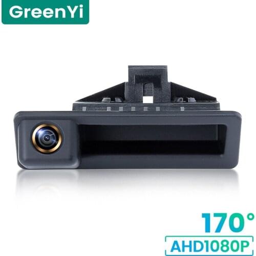 GreenYi 1080P HD 170° Car Rear View Camera For BMW 3 Series BMW 5 X5 X1 X6 E82 E84 E88 E90 E91 E92 E93 E60 Night Vision Reverse