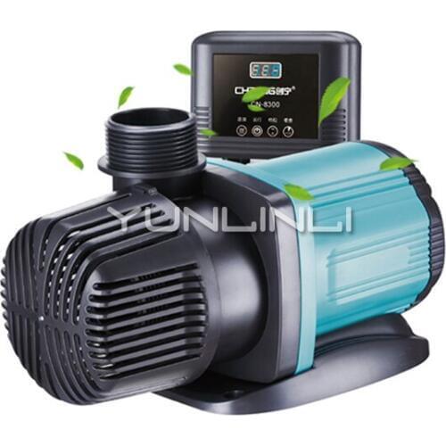 Silent Fish Tank Water Pump 220V Frequency Conversion Fish Pond Diving Mute Amphibious Dual-purpose Circulating Pump