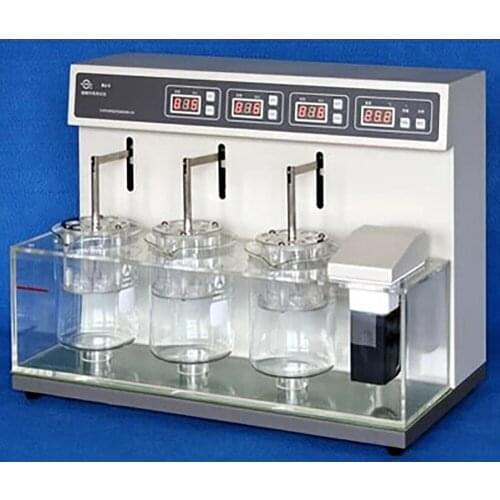 BJ-3 Disintegration Time Limit Tester Single Cup Disintegration Tester 110V/220V Three cups, eighteen tubes