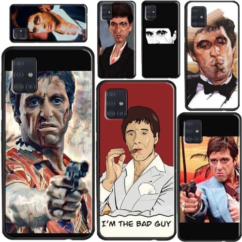 Scarface Tony Montana Phone Case For Samsung A71 A51 A41 A31 A11 A12 A32 A52 A72 A20e A21S A02S A10 A40 A50 A70