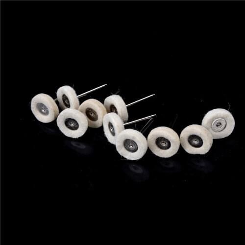 Dremel Accessories Polishing Wheel Polishing Tools Wool Felt Metal Surface Buffing Polishing Wheel for Rotary Tool 10Pcs